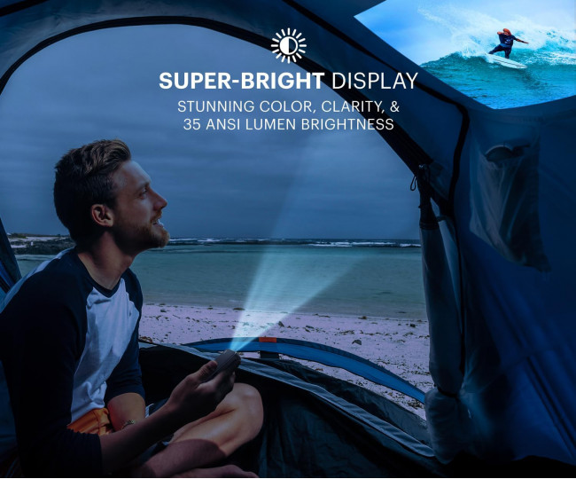 Надкомпактний портативний проєктор Kodak Ultra Mini Portable Projector